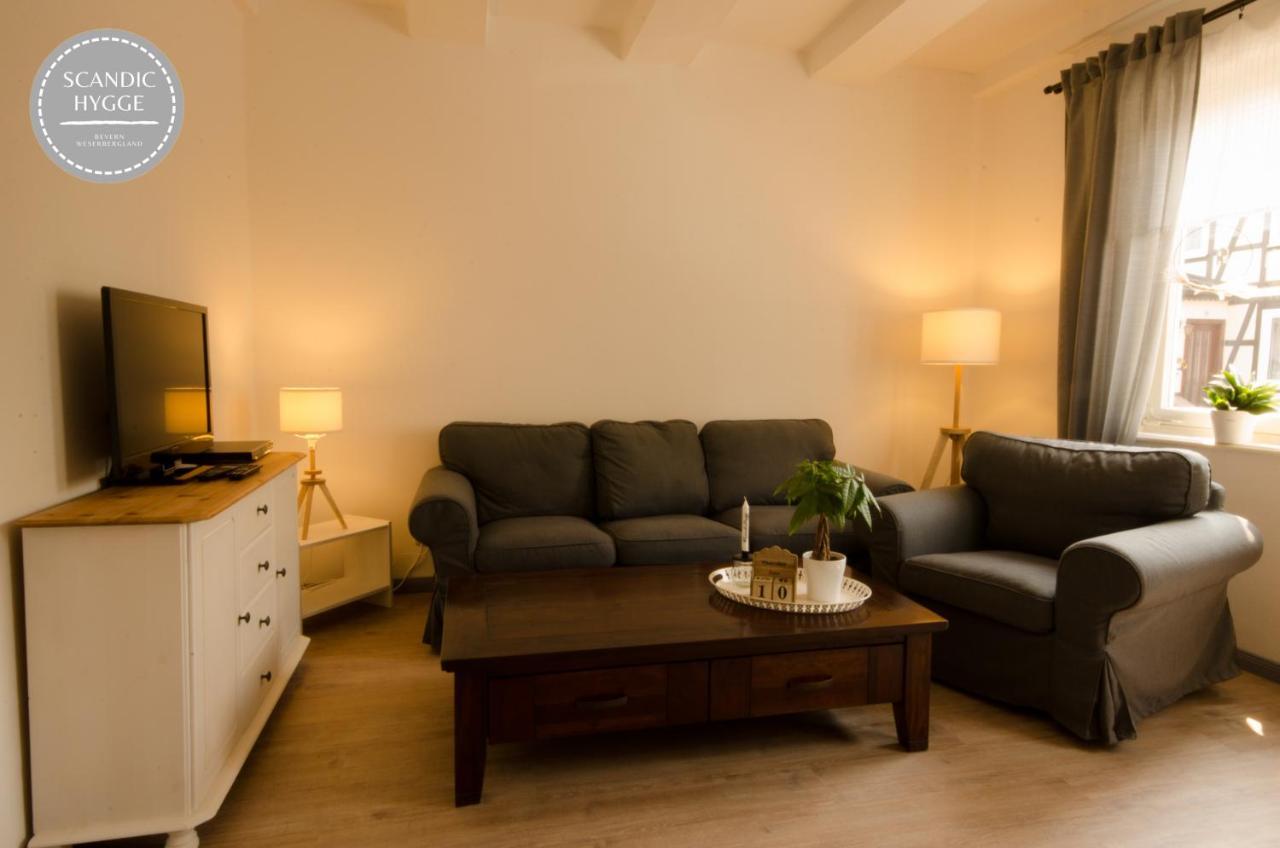 Ferienwohnung Scandic Hygge Bevern Im Weserbergland Bagian luar foto