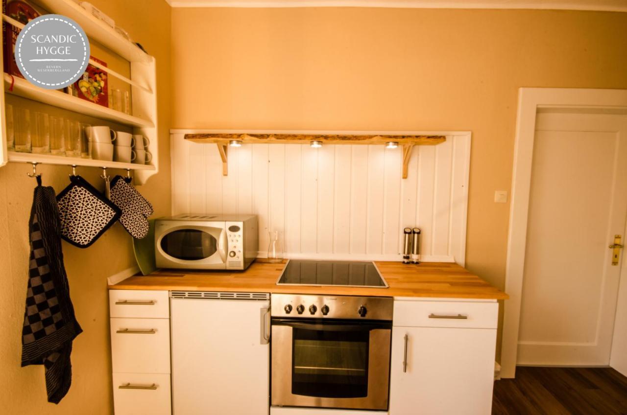 Ferienwohnung Scandic Hygge Bevern Im Weserbergland Bagian luar foto